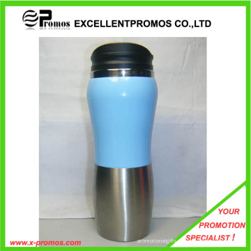 Talla de acero inoxidable superior taza de viaje personalizado de coches (EP-MB1026)